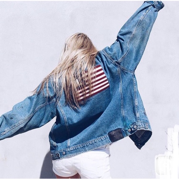 Polo Ralph Lauren Jackets & Blazers - POLO RALPH LAUREN Flag Jean Jacket